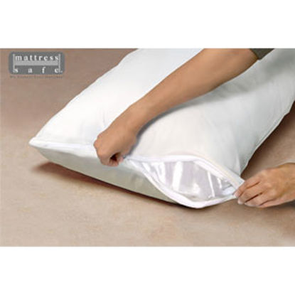 Picture of Mattress Safe Sofcover (R) Slate Gray Waterproof & Breathable Fabric Pillow Protector CWPS-STD SG 69-9279                    