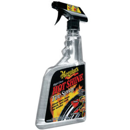 Picture of Meguiars Hot Shine (TM) 24 Ounce spray Hotshine Tire Dressing G12024 69-9280                                                 