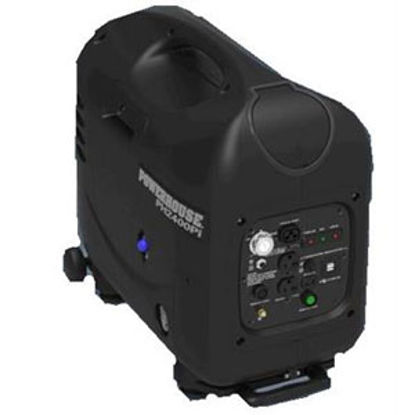 Picture of Powerhouse  2400W Gasoline Electric/Recoil Start Inverter Generator 67215 72-0678                                            