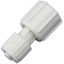 Picture of Flair-It  3/8" PEX x 1/2" FBSP Swivel End Nut White Plastic Fresh Water Straight Fitti 16874 72-0804                         