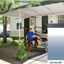 Picture of Lippert Solera Destination Blue Fade Vinyl 17'L X 9' 8"Ext Spring Assist Patio Awning V000335397 90-2618                     