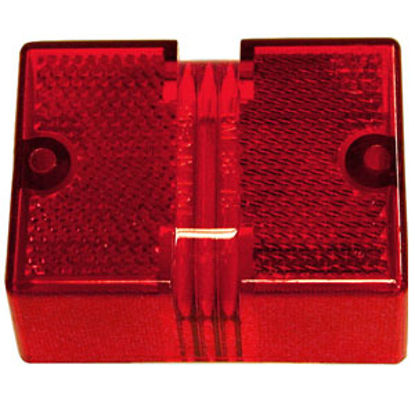 Picture of Peterson Mfg.  Red Side Marker Light Lens for Peterson Series 444/444L/452/452L 56-15R 91-5806                               
