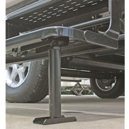 Picture of Camco  8-1/2"-14" Black Steel Entry Step Stabilizer 43671 96-2842                                                            